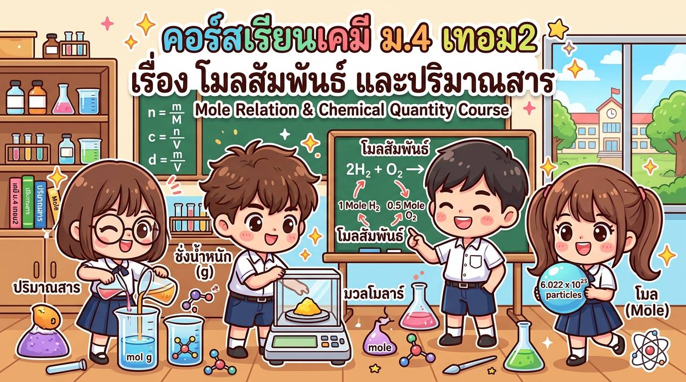 เคมี ม.4 เทอม2